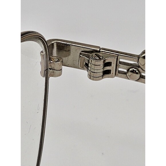 JIMMY CHOO women Eyeglasses JC 222/F 35J SILVER/PINK 53-18 8-4 ITALY FRAMES ONLY - Picture 7 of 9